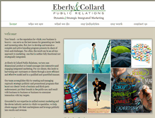 Tablet Screenshot of eberlycollardpr.com